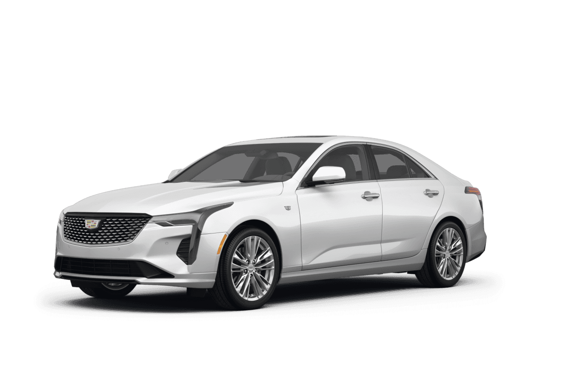 Cadillac CT4 Summit White - Front view Cadillac CT4 Summit White - Front view