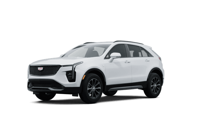 Cadillac XT4 Crystal White Tricoat - Front view Cadillac XT4 Crystal White Tricoat - Front view