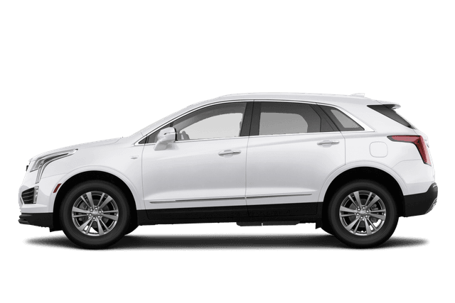 Cadillac XT5 Crystal White Tricoat - Side view Cadillac XT5 Crystal White Tricoat - Side view