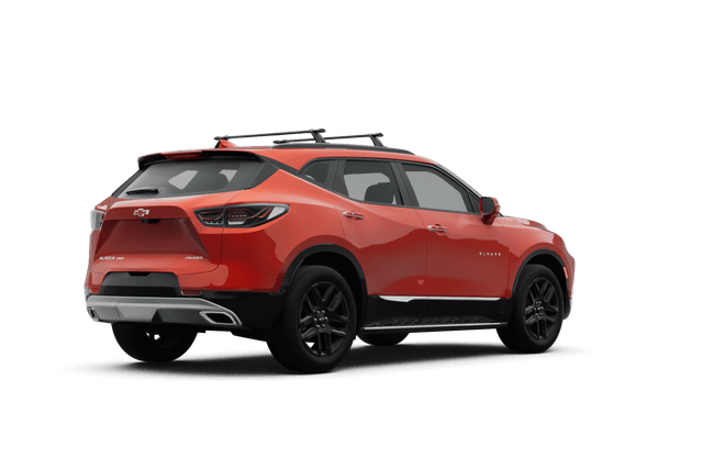 Chevrolet Blazer Habanero Orange - Back view Chevrolet Blazer Habanero Orange - Back view