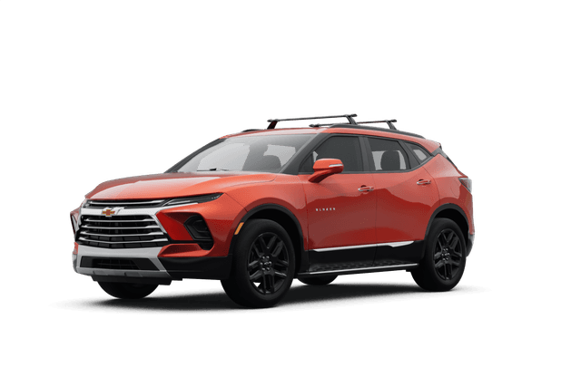 Chevrolet Blazer Habanero Orange - Front view Chevrolet Blazer Habanero Orange - Front view