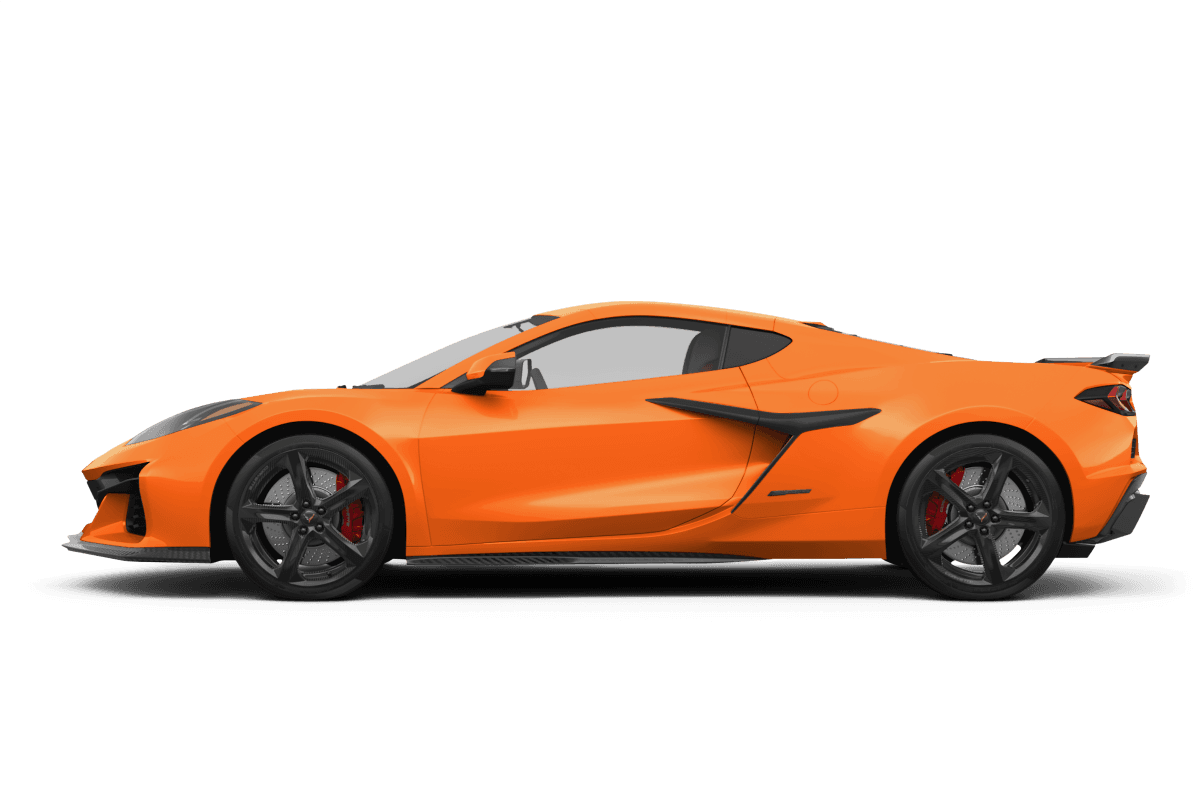 Chevrolet Corvette Sebring Orange Tintcoat - Side view Chevrolet Corvette Sebring Orange Tintcoat - Side view