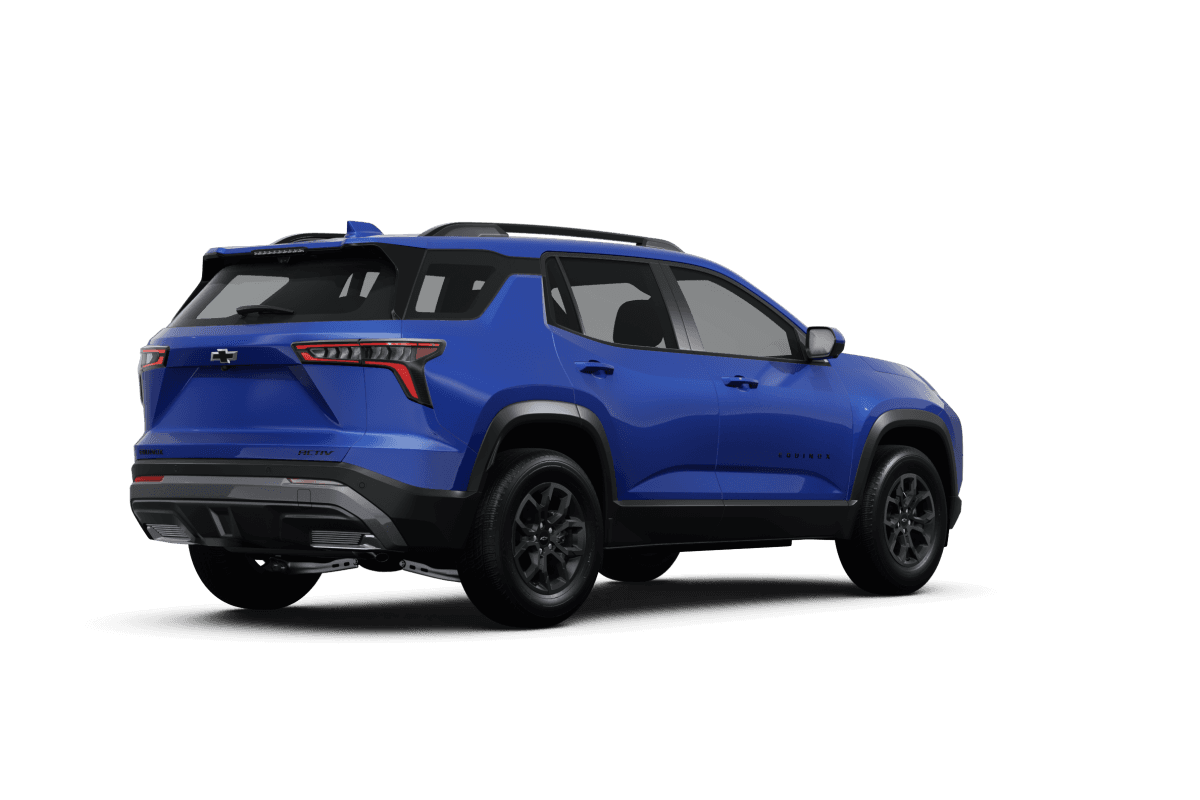 Chevrolet Equinox Reef Blue Metalllic - Back view Chevrolet Equinox Reef Blue Metalllic - Back view