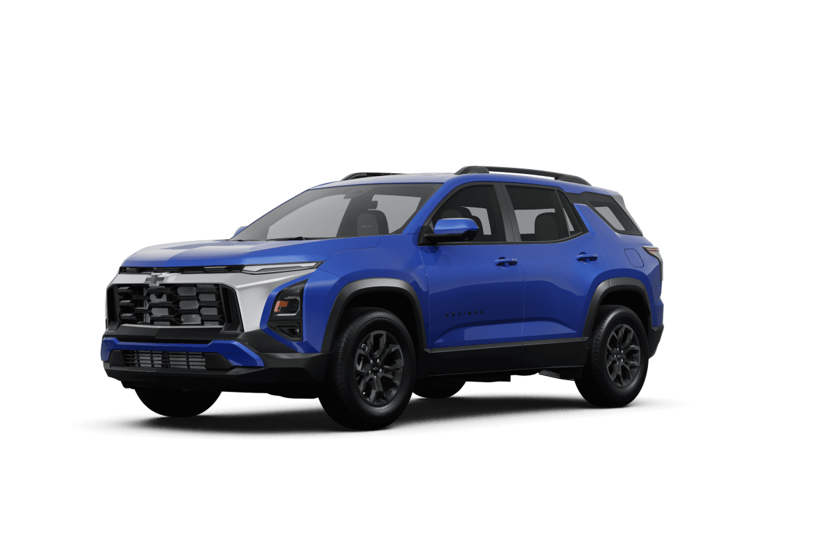 Chevrolet Equinox Reef Blue Metalllic - Front view Chevrolet Equinox Reef Blue Metalllic - Front view