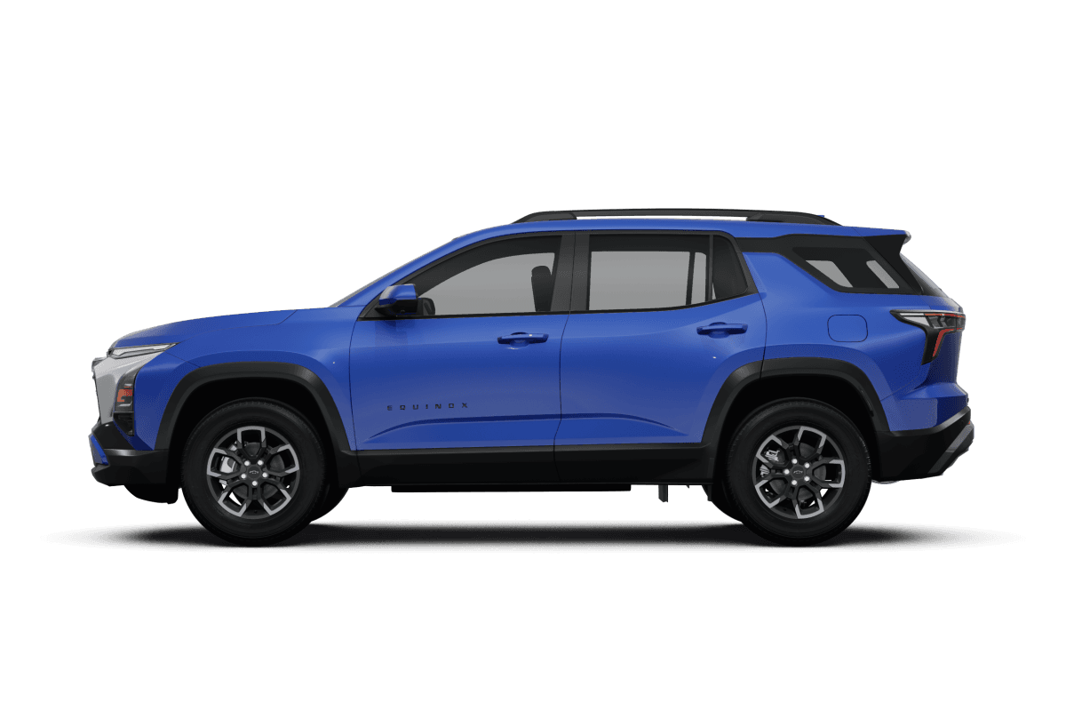 Chevrolet Equinox Reef Blue Metalllic - Side view Chevrolet Equinox Reef Blue Metalllic - Side view