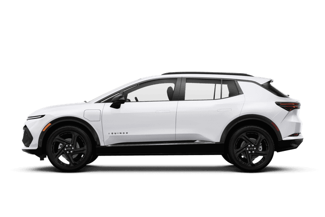 Chevrolet Equinox EV Iridescent Pearl Tricoat - Side view Chevrolet Equinox EV Iridescent Pearl Tricoat - Side view