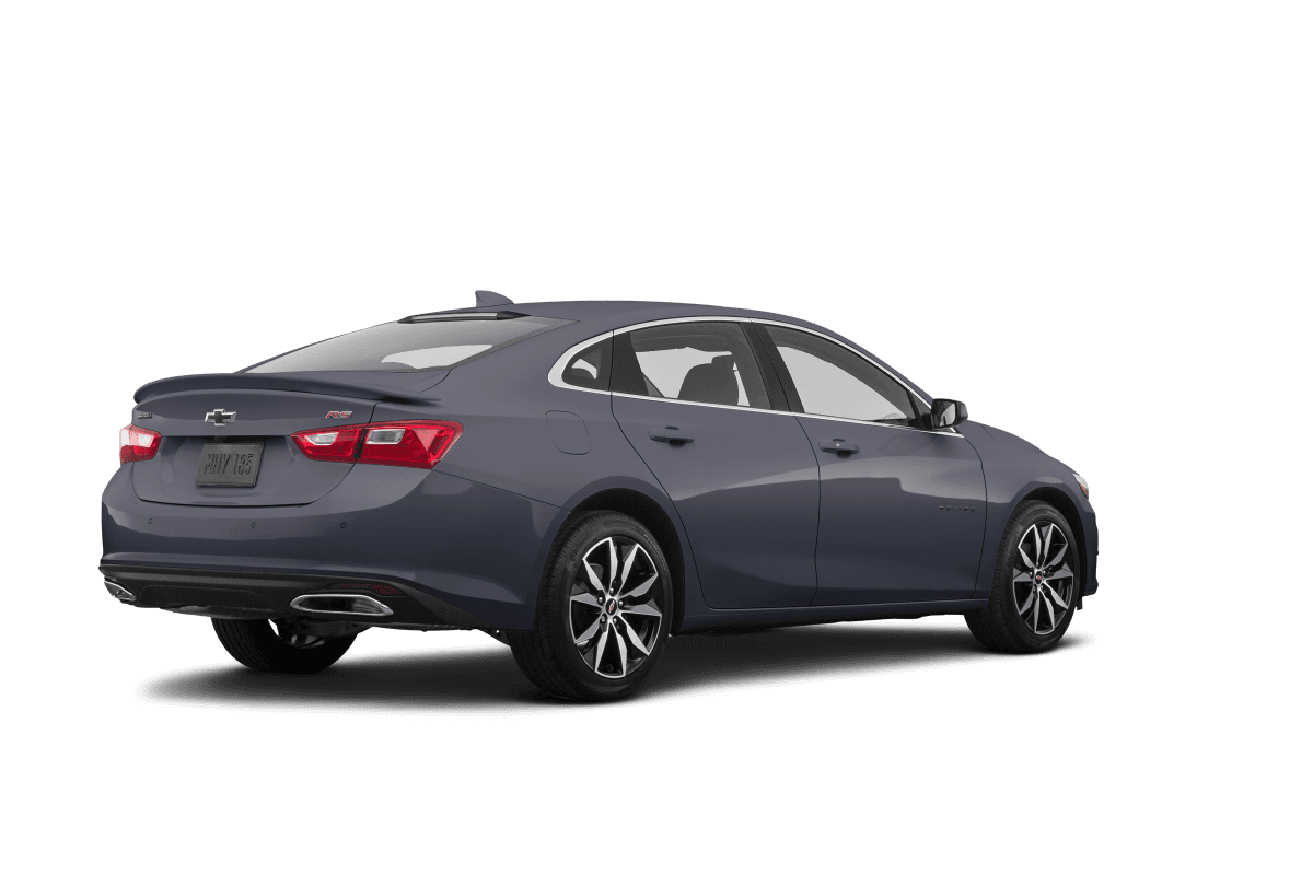 Chevrolet Malibu Dark Ash Metallic - Back view Chevrolet Malibu Dark Ash Metallic - Back view