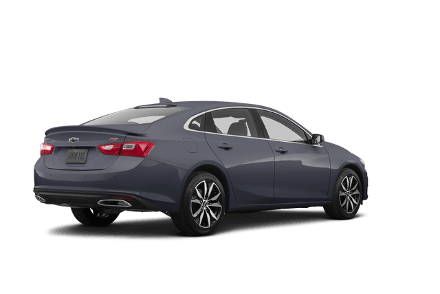 Chevrolet Malibu Dark Ash Metallic - Back view Chevrolet Malibu Dark Ash Metallic - Back view