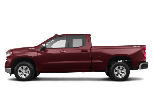 Chevrolet Silverado 1500 Dark Toreador Red - Side view Chevrolet Silverado 1500 Dark Toreador Red - Side view