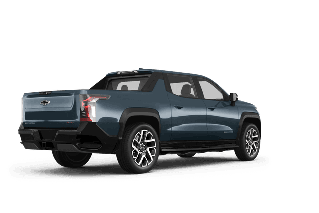 Chevrolet false Blue Smoke Metallic - Back view Chevrolet false Blue Smoke Metallic - Back view