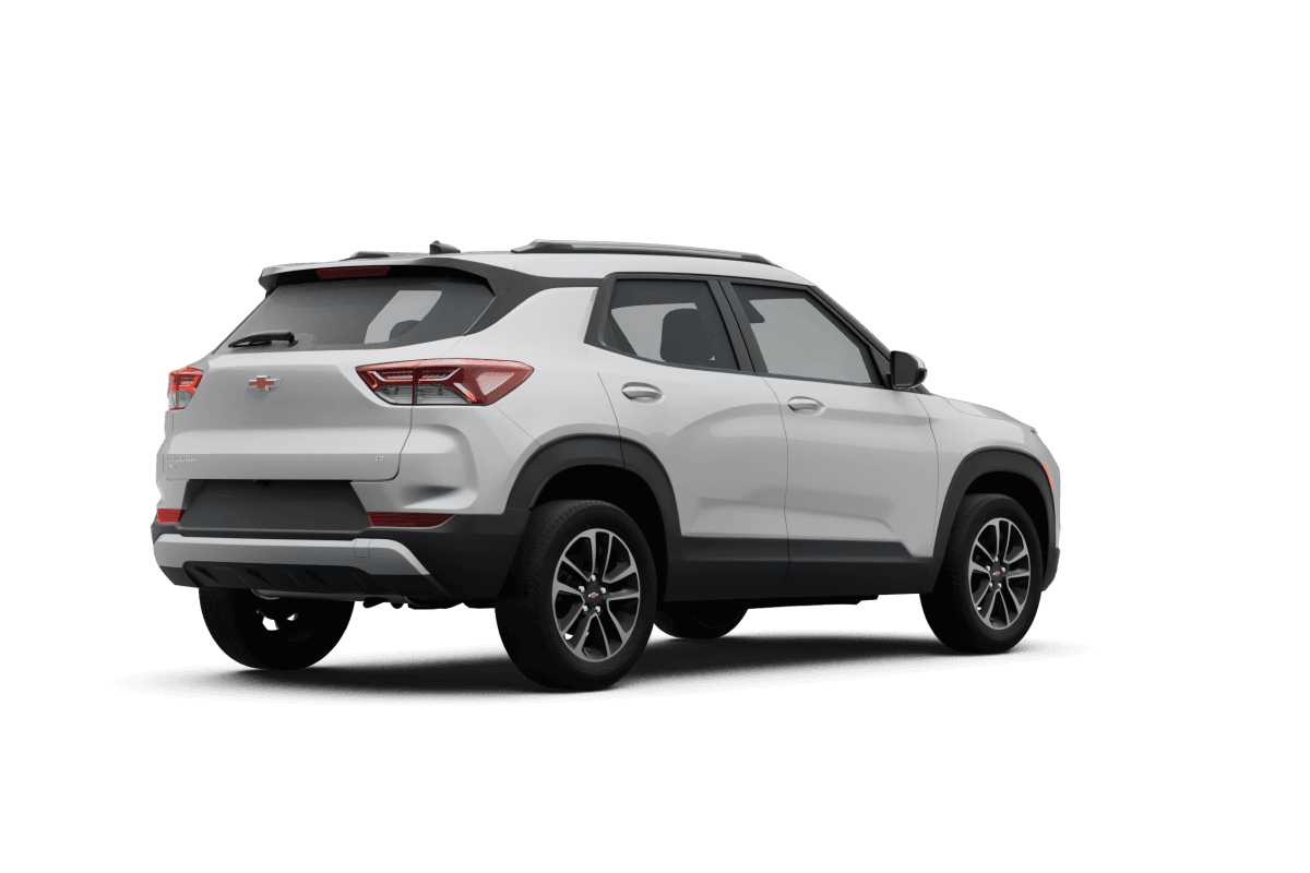 Chevrolet Trailblazer Summit White - Back view Chevrolet Trailblazer Summit White - Back view