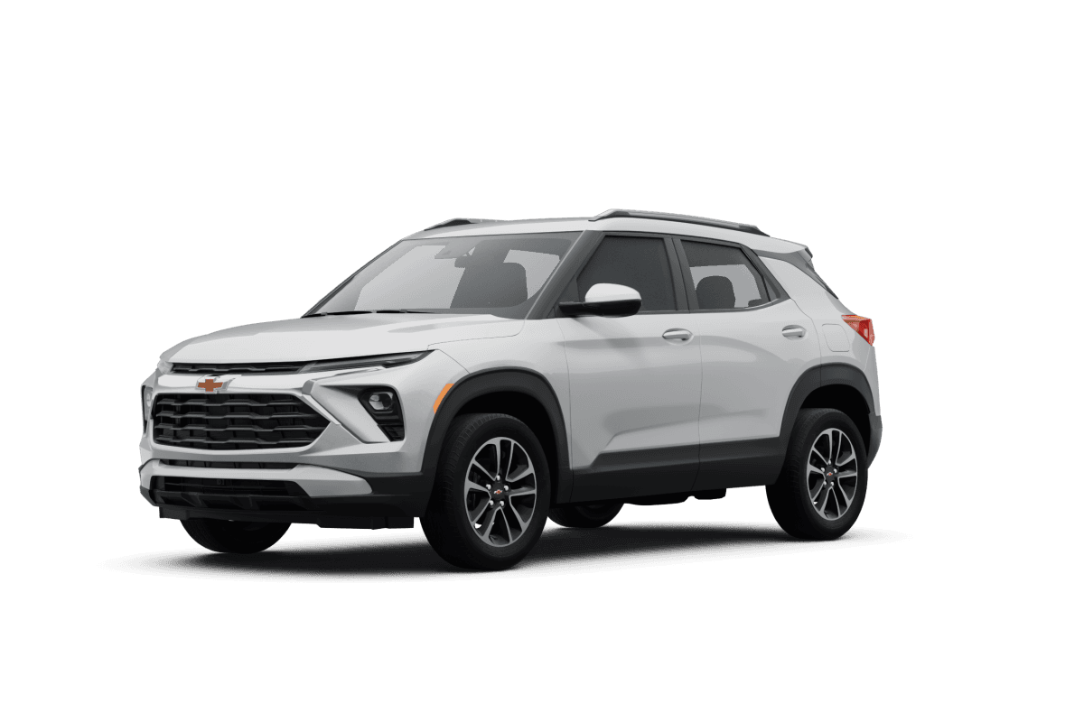 Chevrolet Trailblazer Summit White - Front view Chevrolet Trailblazer Summit White - Front view