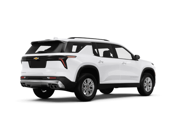 Chevrolet Traverse Iridescent Pearl Tricoat - Back view Chevrolet Traverse Iridescent Pearl Tricoat - Back view