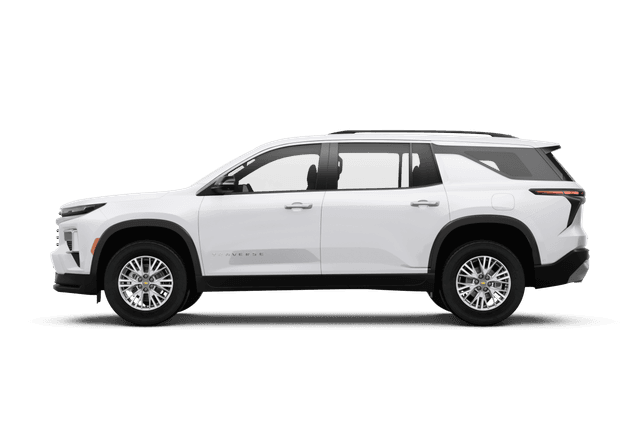 Chevrolet Traverse Iridescent Pearl Tricoat - Side view Chevrolet Traverse Iridescent Pearl Tricoat - Side view