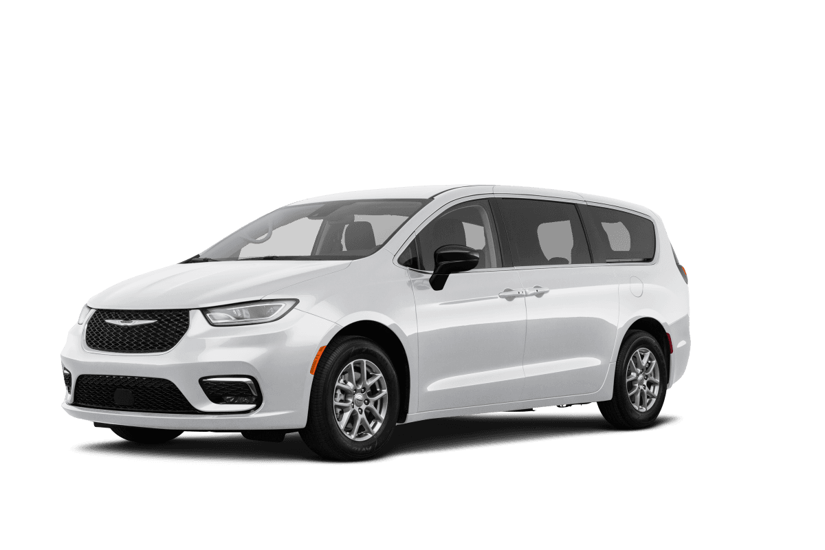 Chrysler Pacifica Bright White Clear Coat - Front view Chrysler Pacifica Bright White Clear Coat - Front view