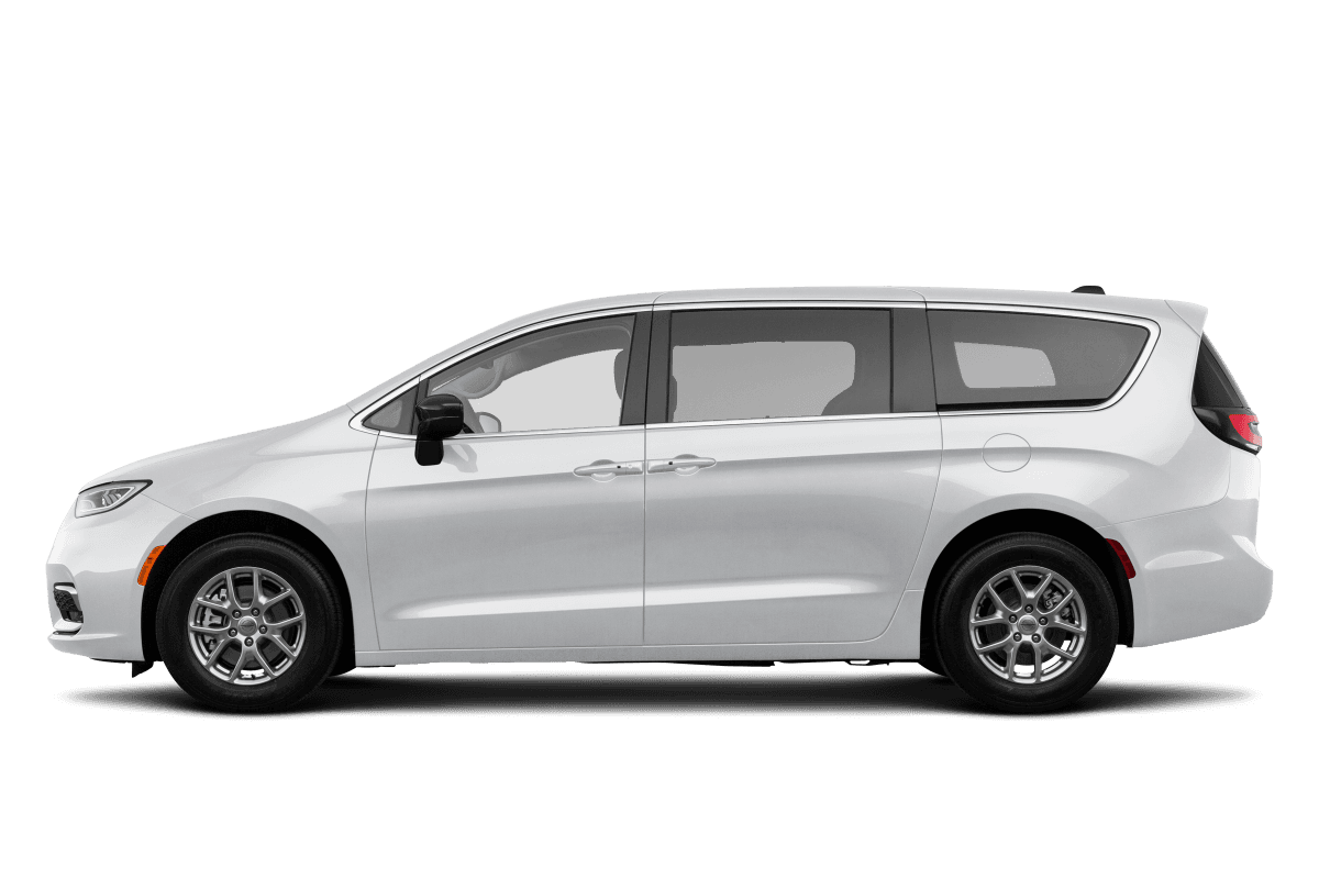 Chrysler Pacifica Bright White Clear Coat - Side view Chrysler Pacifica Bright White Clear Coat - Side view