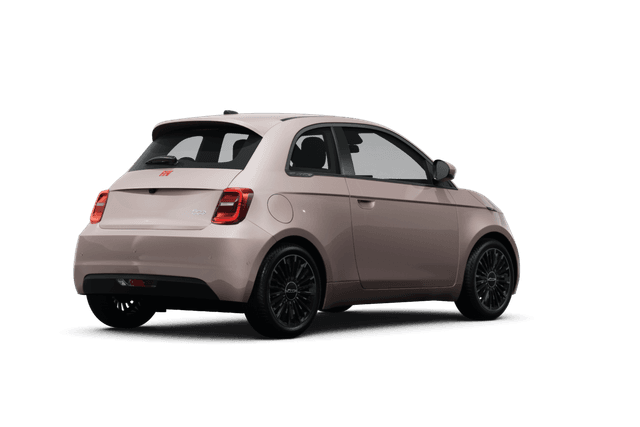 FIAT 500e Rose Gold - Back view FIAT 500e Rose Gold - Back view