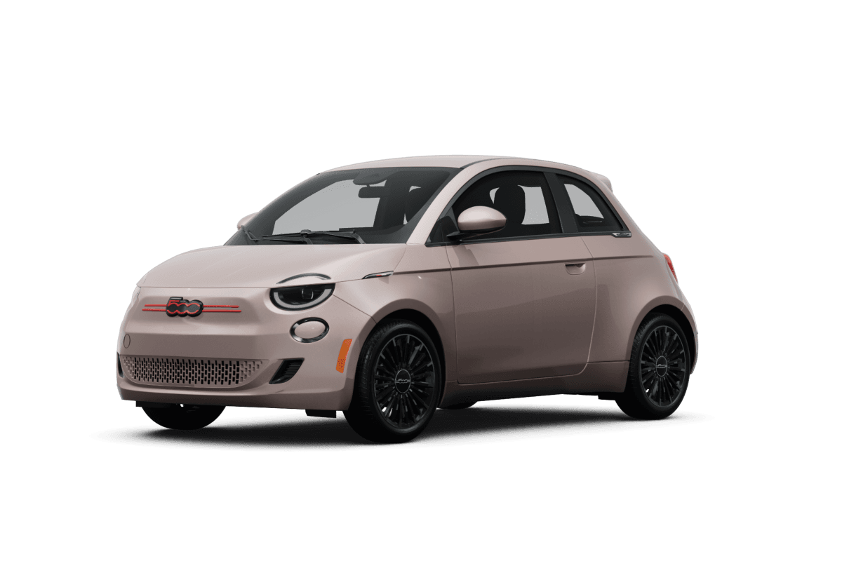 FIAT 500e Rose Gold - Front view FIAT 500e Rose Gold - Front view