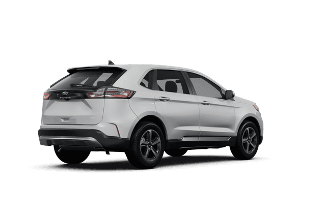 Ford Edge Star White Metallic Tri-Coat - Back view Ford Edge Star White Metallic Tri-Coat - Back view
