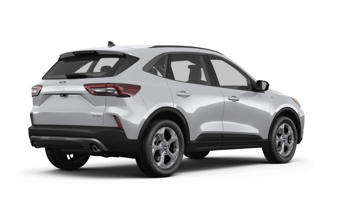 Ford Escape Iconic Silver - Back view Ford Escape Iconic Silver - Back view