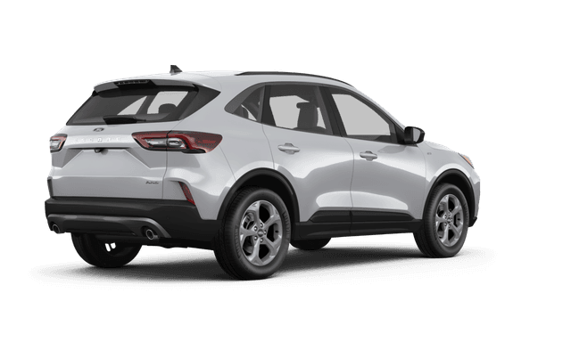 Ford Escape Iconic Silver - Back view Ford Escape Iconic Silver - Back view