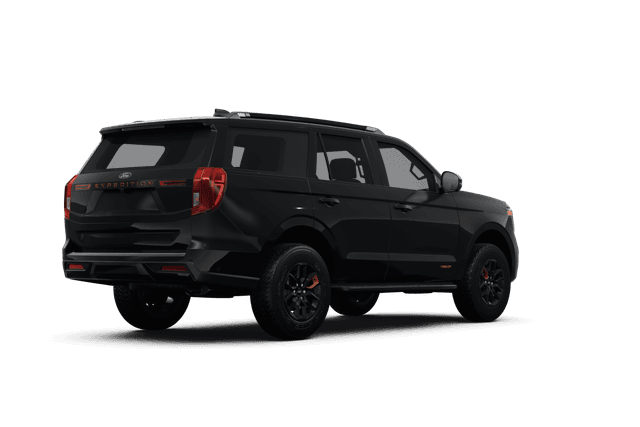 Ford Expedition Agate Black Metallic - Back view Ford Expedition Agate Black Metallic - Back view