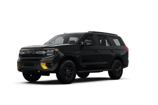 Ford Expedition Agate Black Metallic - Front view Ford Expedition Agate Black Metallic - Front view