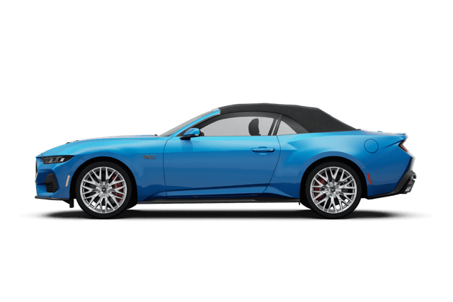 Ford Mustang Grabber Blue - Side view Ford Mustang Grabber Blue - Side view