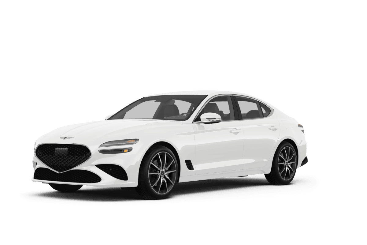 Genesis G70 Alta White - Front view Genesis G70 Alta White - Front view