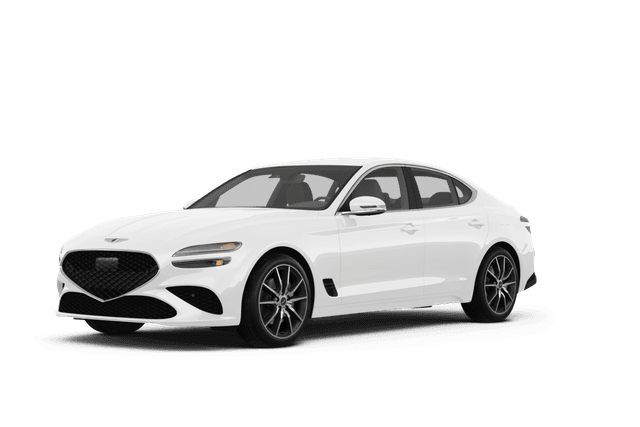 Genesis G70 Alta White - Front view Genesis G70 Alta White - Front view