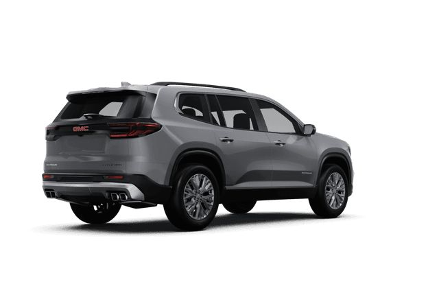 GMC Acadia Sterling Metallic - Back view GMC Acadia Sterling Metallic - Back view