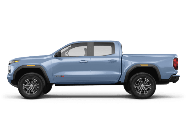 GMC Canyon Glacier Metallic - Side view GMC Canyon Glacier Metallic - Side view