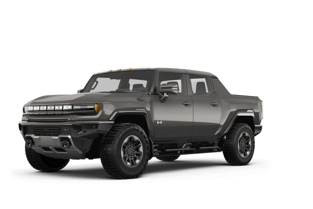 GMC HUMMER EV Deep Aurora Metallic - Front view GMC HUMMER EV Deep Aurora Metallic - Front view