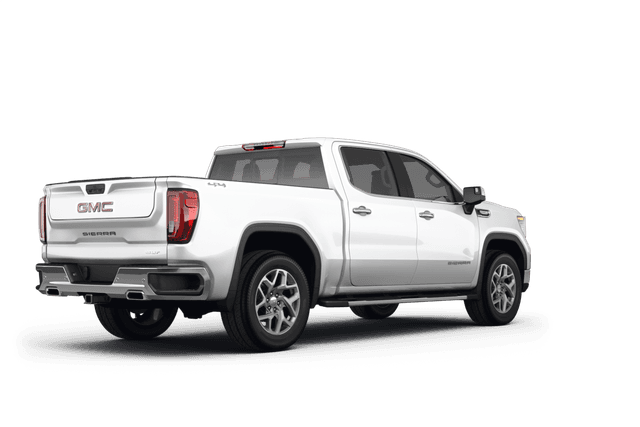 GMC Sienna Summit White - Back view GMC Sienna Summit White - Back view