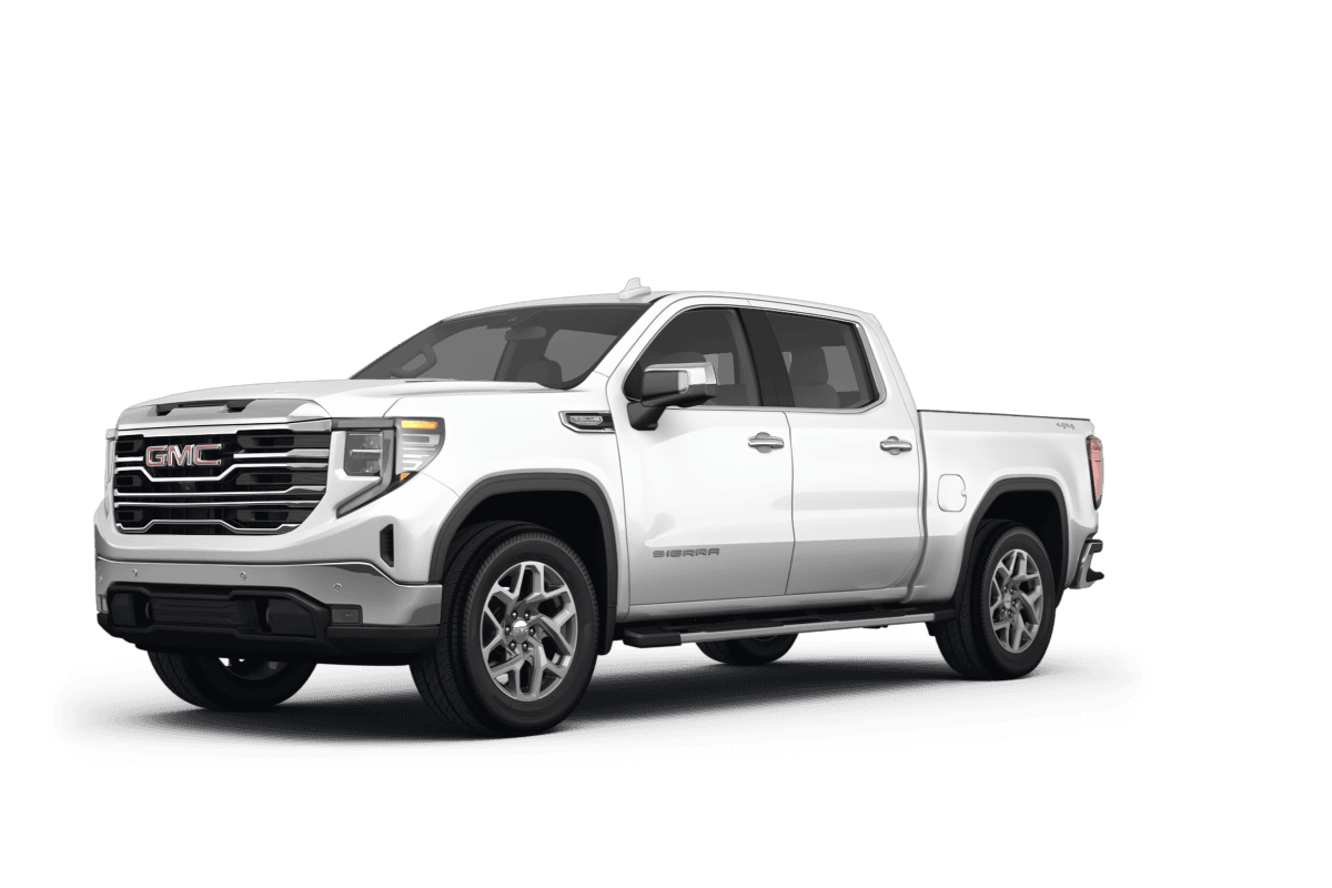 GMC Sienna Summit White - Front view GMC Sienna Summit White - Front view