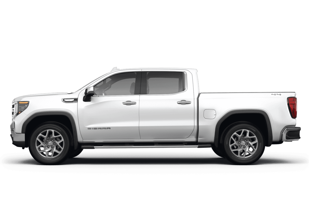 GMC Sienna Summit White - Side view GMC Sienna Summit White - Side view