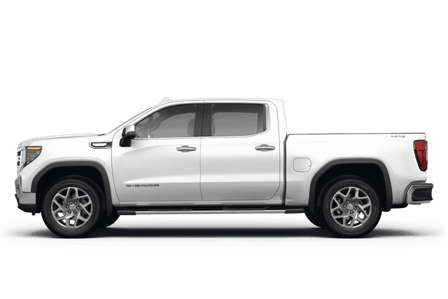 GMC Sienna Summit White - Side view GMC Sienna Summit White - Side view