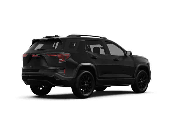 GMC Terrain Ebony Twilight Metallic - Back view GMC Terrain Ebony Twilight Metallic - Back view