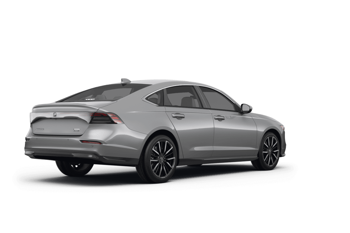 Honda Accord Hybrid Urban Gray Pearl - Back view Honda Accord Hybrid Urban Gray Pearl - Back view