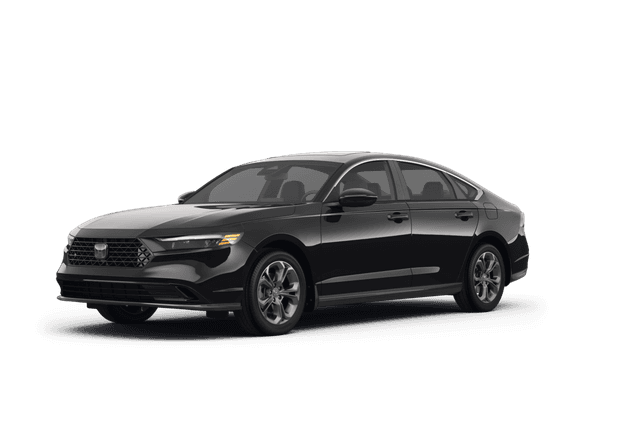 Honda Accord Crystal Black Pearl - Front view Honda Accord Crystal Black Pearl - Front view