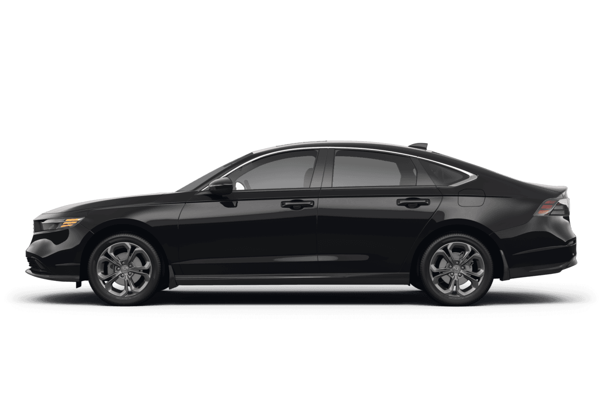 Honda Accord Crystal Black Pearl - Side view Honda Accord Crystal Black Pearl - Side view