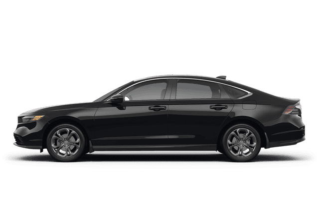 Honda Accord Crystal Black Pearl - Side view Honda Accord Crystal Black Pearl - Side view