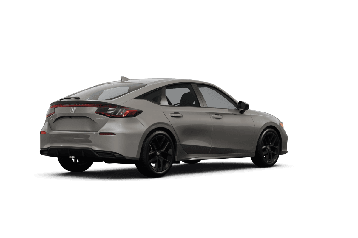 Honda Civic Sand Dune Pearl - Back view Honda Civic Sand Dune Pearl - Back view