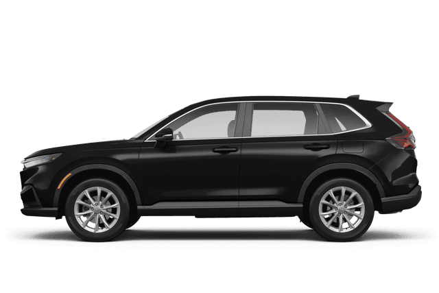 Honda CR-V Crystal Black Pearl - Side view Honda CR-V Crystal Black Pearl - Side view