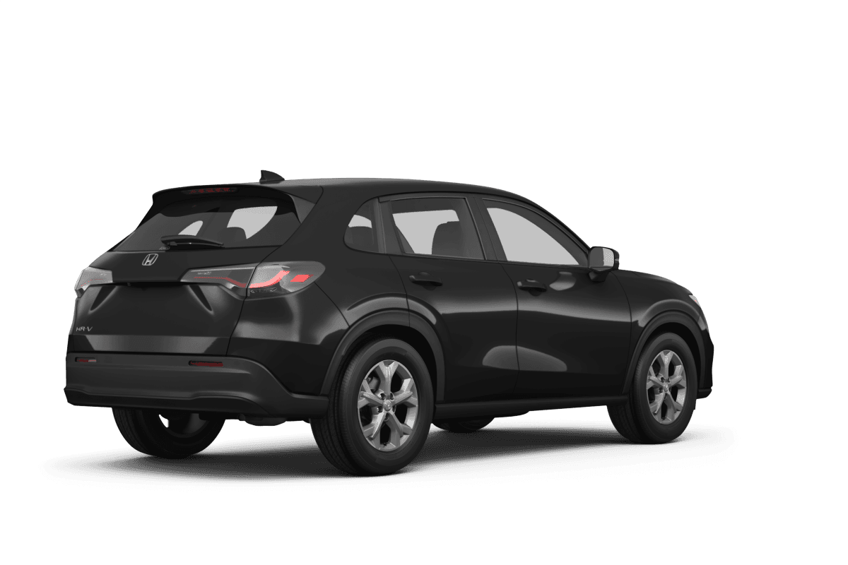 Honda HR-V Crystal Black Pearl - Back view Honda HR-V Crystal Black Pearl - Back view