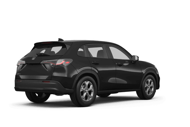 Honda HR-V Crystal Black Pearl - Back view Honda HR-V Crystal Black Pearl - Back view