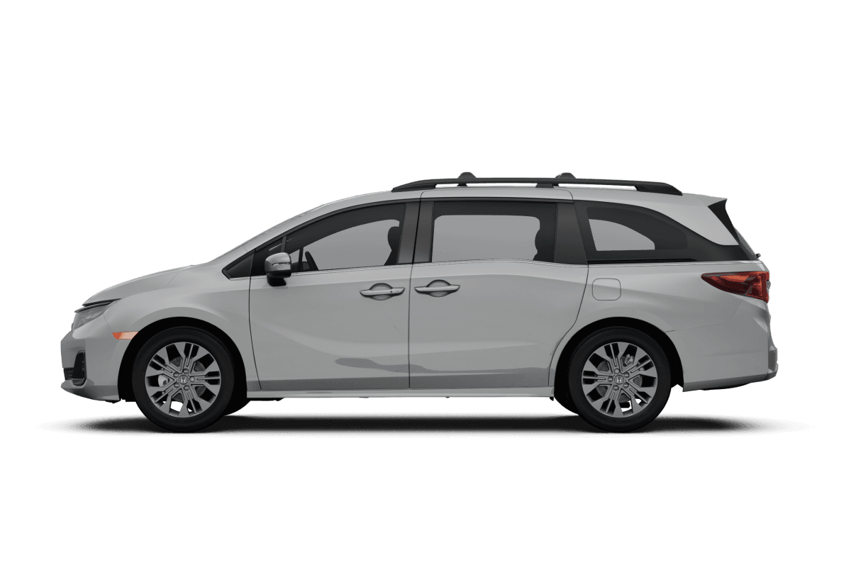Honda Odyssey Solar Silver Metallic - Side view Honda Odyssey Solar Silver Metallic - Side view