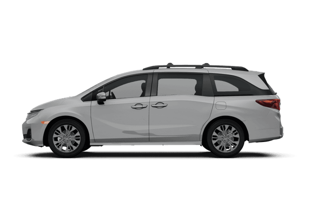 Honda Odyssey Solar Silver Metallic - Side view Honda Odyssey Solar Silver Metallic - Side view