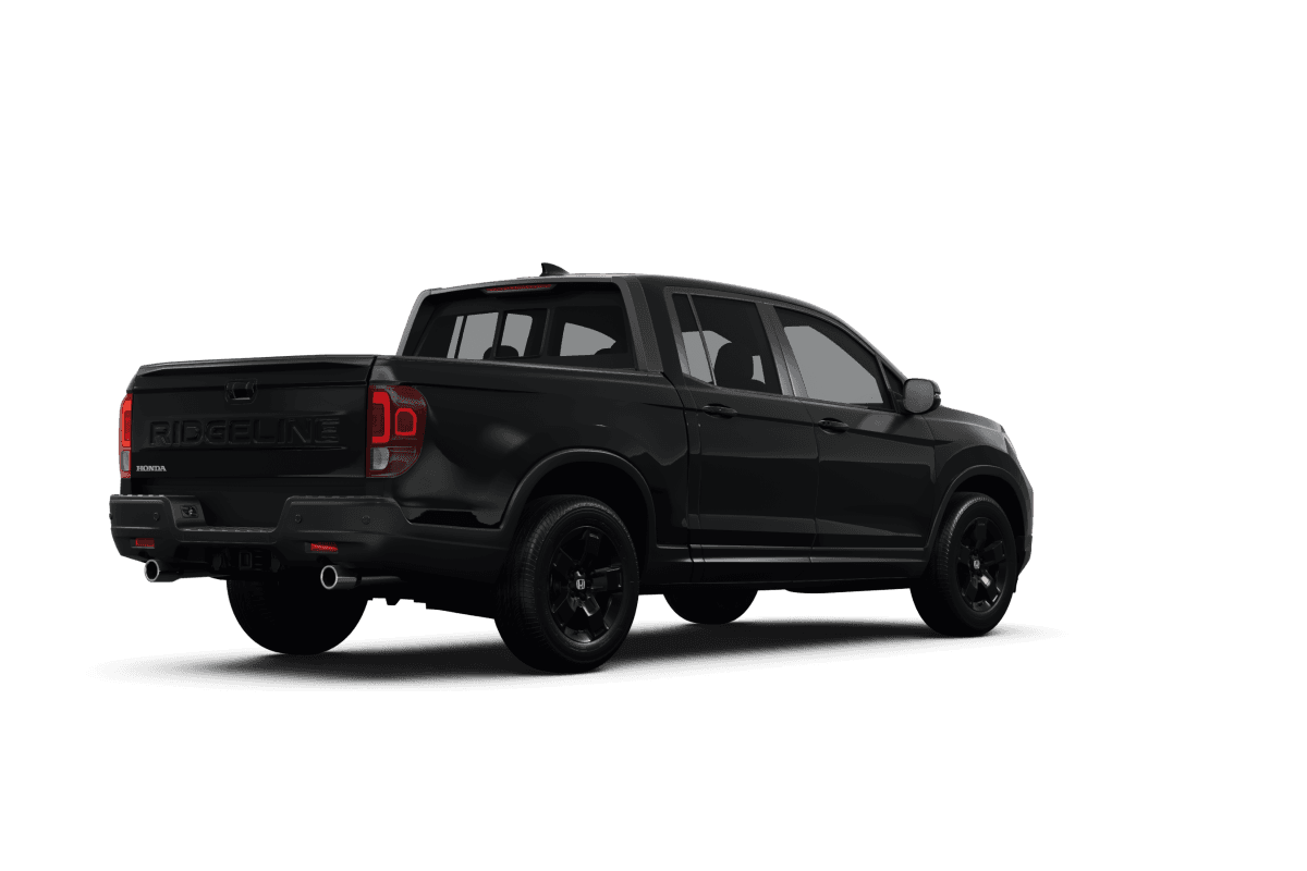 Honda Ridgeline Crystal Black Pearl - Back view Honda Ridgeline Crystal Black Pearl - Back view