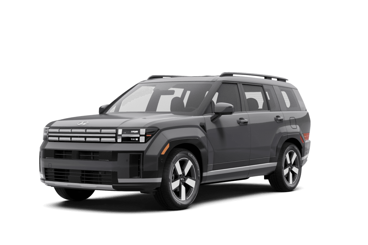 Hyundai Santa Fe Ecotronic Gray Matte - Front view Hyundai Santa Fe Ecotronic Gray Matte - Front view